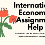 International Economics Assignment help